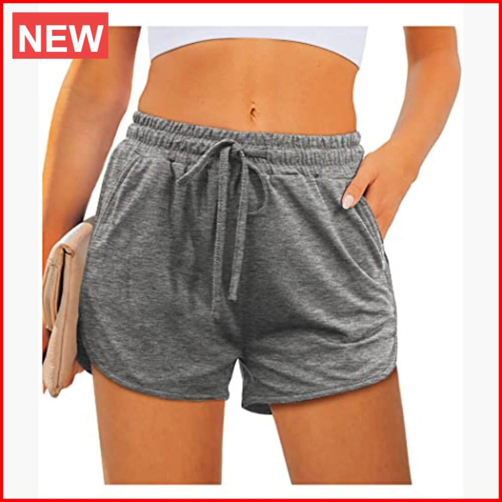 Polyester Athletic Shorts With Drawstring And Poc… - image 2